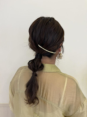 結婚式ヘアアレンジ