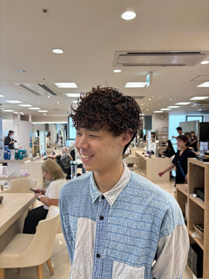 メンズパーマ/メンズカット/ナチュラルパーマ