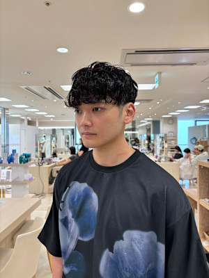 メンズパーマ/メンズカット/ナチュラルパーマ