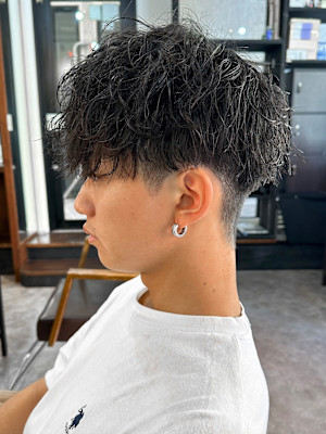 【IRIE 福岡】波巻きスパイラルパーマ