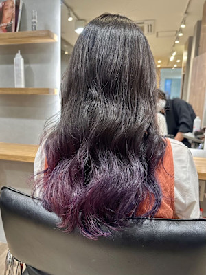 ダブルカラー/ブリーチ有/ブリーチ無/透明感/グレージュ