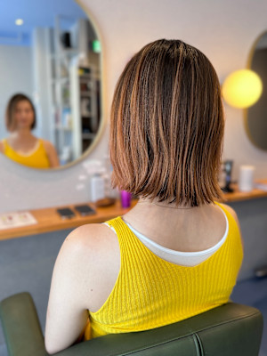 #ヘイリーボブ　#フリンジボブ　#ボブ