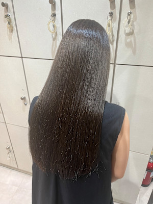 高濃度水素カラー＋髪質改善トリートメント