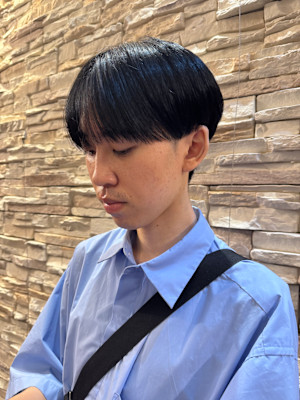 あなたの似合うがわかる！　メンズシースルーマッシュショート