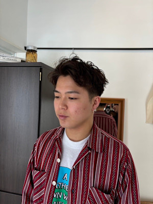 メンズスパイキーショート