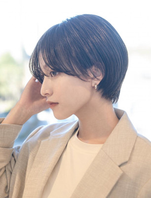 スタイリング簡単大人美人ショート
