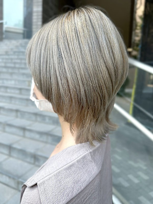 【felice MICHI石井 あすか】ウルフカット　透明感