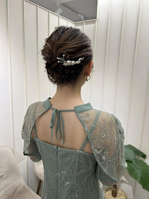 綺麗めシニヨン　　　