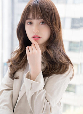 ヨシンモリ＆エギョモリ　韓国風ヘア