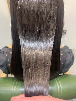 髪質改善ストレート　　