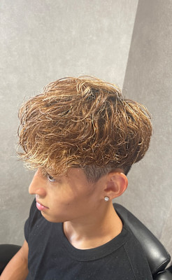 ハイトーン×パーマ×ハイライト