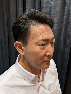 好感度ビジネスツーブロック×ゆるふわパーマ