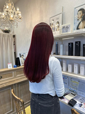 ボルドーカラー