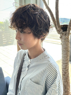 shortperm・orangecolor