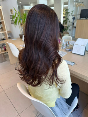 こっくり秋カラー×ロング