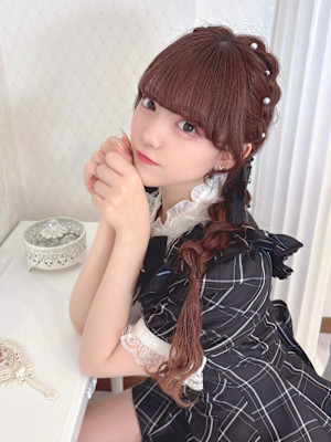 石田萌依ちゃん＊編み込みおさげヘア＊まゆ