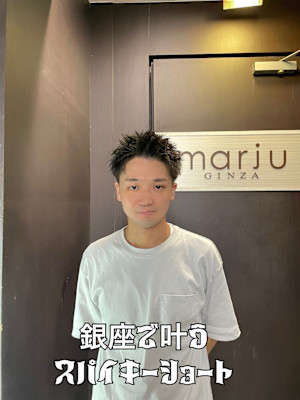 最旬ヘア『スパイキーショート』