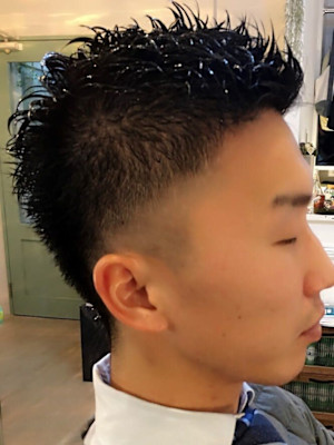 【CAVARI　ＦＯＲ　men】セットが楽なベリーショート