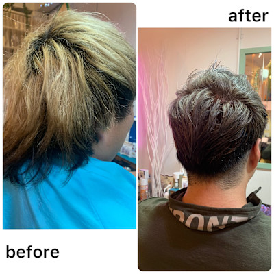 ビジネスメンズダブルカラー