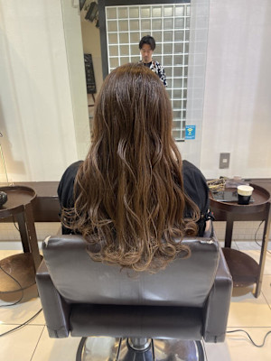 白髪ぼかしカラー