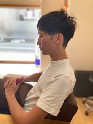 お客様髪質改善データ1432（マッシュショート）