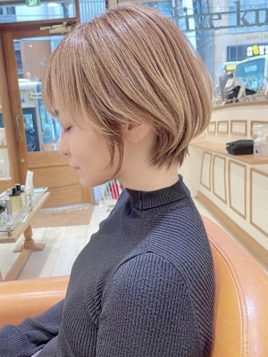 大人かわいいショート【ショート、髪質改善240910】