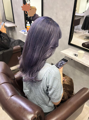 ラベンダーアッシュ×gladge