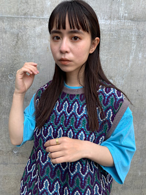 オン眉×ダークトーン　【高田馬場　ロク】