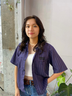 ステップボーンカットハイレイヤースタイル