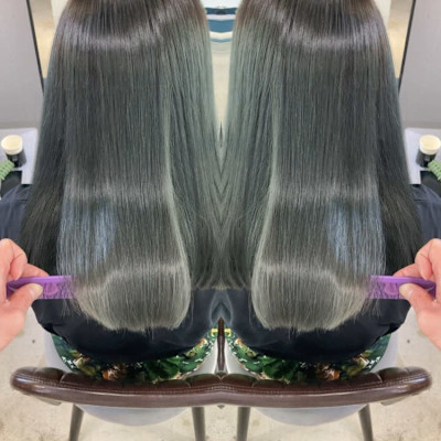 美髪グレージュ【高田馬場　lok】