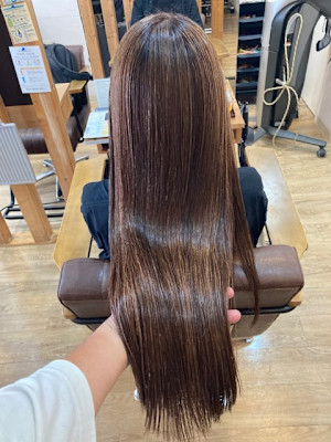 お客様髪質改善データ1433（酸性縮毛矯正）