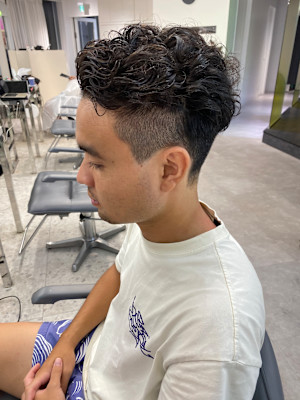 宮城リョータ風パーマ