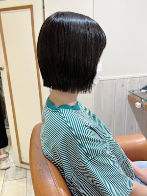 【Ｎｅｏｌｉｖｅｋｕｔａ町田店】切りっぱなしボブ