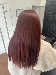 艶髪チェリーレッド