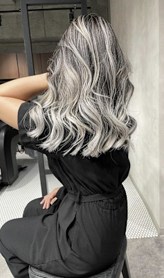 ★プラチナシルバーバレイヤージュ★