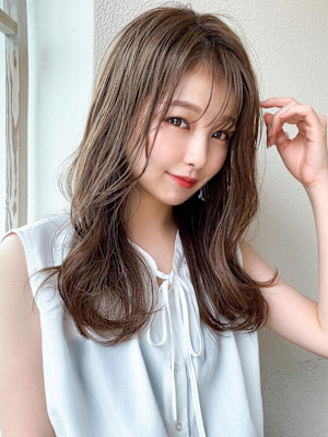 30代/40代/レイヤーカット/前髪/イメチェン/韓国ヘア