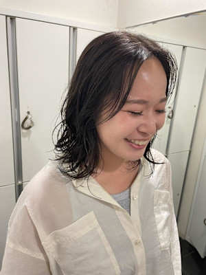 【フウカ】１ヶ月たっても可愛いパーマ