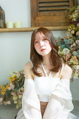 ゆる巻きナチュラルスタイル