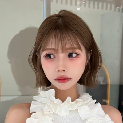 韓国ボブ　レイヤーボブ　タッセルボブ　タンバルモリ　ボブ　