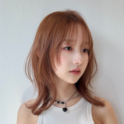 韓国ボブ　レイヤーボブ　タッセルボブ　タンバルモリ