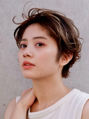 ハンサムショート/ショートカット/ショート/ショートボブヘア