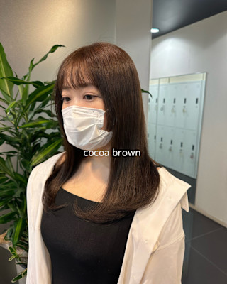 [aika]こっくりカラーのココアブラウン☆