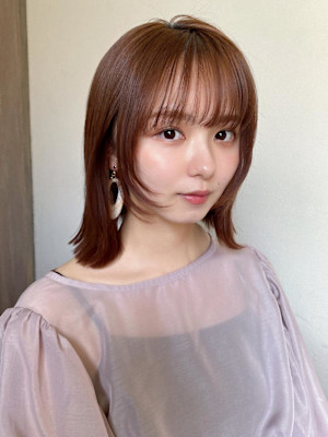 30代/40代/小顔/前髪/イメチェン/ショートボブ