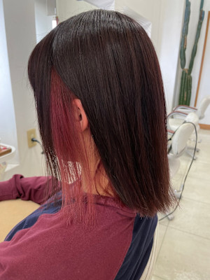 インナーカラー★ミディアムスタイル