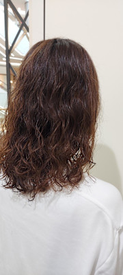 スパイラルパーマ