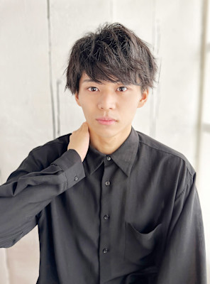 20代30代40代　無造作ナチュラルくせ毛風