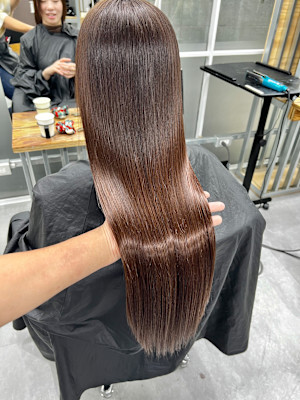 美髪矯正ストレート