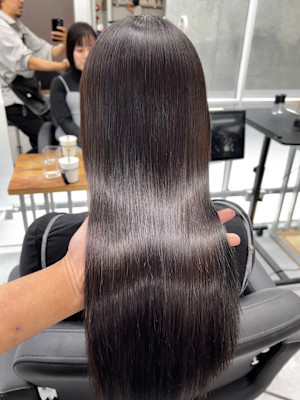 美髪矯正ストレート