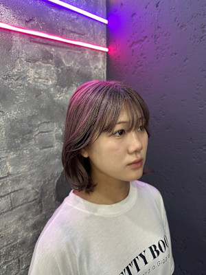 ほんのりピンク味のある透明感ベージュ！