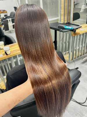 美髪矯正ストレート